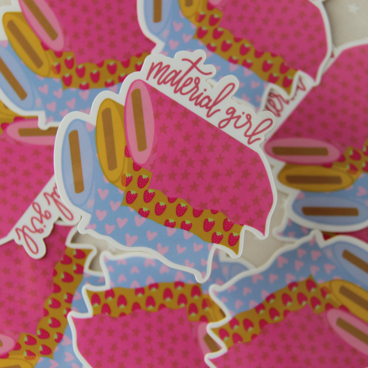Material Girl Sticker
